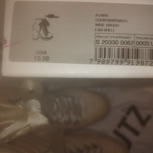 Schutz Boots - Zhara Bootie – Eggshell size 10.5 NWB - Picture 10 of 10